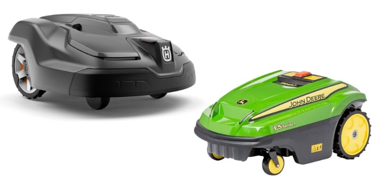 Husqvarna Automower 450XH vs John Deere Tango E5 Robotic Mower