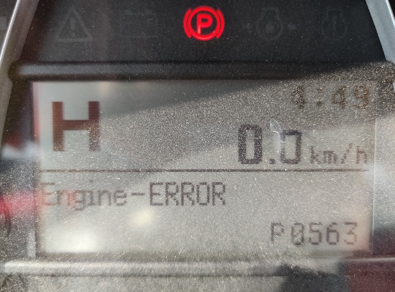 Kubota Tractor Error Code P-0563