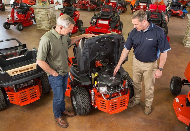 Simplicity Lawn Mower Won't Start Service Table