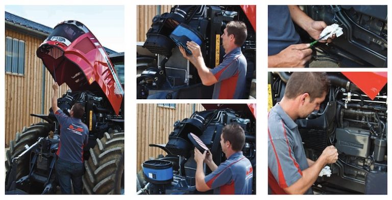 A Massey Ferguson tractor that won't start, highlighting the need for troubleshooting skills