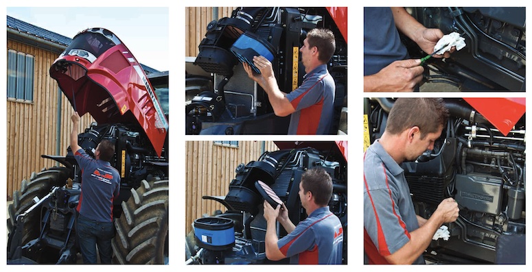 Service Table for Troubleshooting a Massey Ferguson Tractor Won’t Start